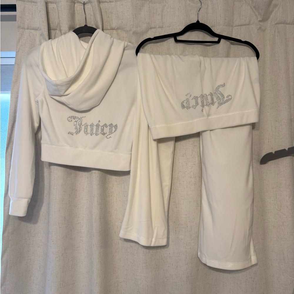 Juicy Couture White Tracksuit Set